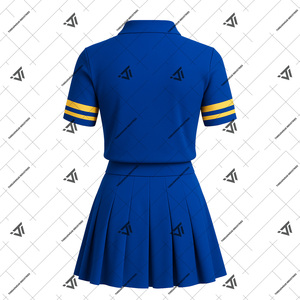 Conjunto de falda de tenis de 2 piezas bordada ropa de hermandad griega Sigma Gamma Rho al por mayor - Product Image 2