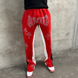 <b>Wholesale</b> Acid Wash <b>Sweatpants</b> High Quality Men's <b>Sweatpants</b> With Pockets Custom Logo Sweat Pants for Men - Product Image 3