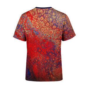 Evertop เสื้อยืดโพลีเอสเตอร์ขนาดใหญ่พิมพ์ลาย3D ออกแบบได้เองสำหรับฤดูร้อนผลิตจากผู้ผลิต OEM โพลีเอสเตอร์100% - Product Image 3