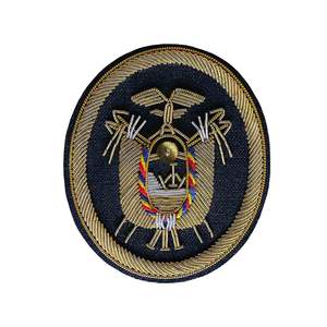 Custom Embroidered Sew-On Fabric Blazer Badges for <b>Hats</b> - Product Image 4