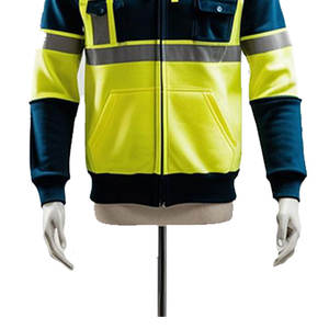 Pull-over personnalisé Sweat-shirt à capuche Vêtements de travail pour hommes Couleur solide Vestes et sweatshirts à capuche pour hommes - Product Image 5