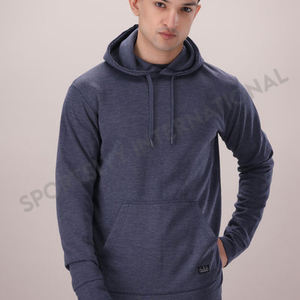 Sudadera con Capucha de Manga Larga para Hombre, 100% Algodón, Bordada, Estampada Personalizada, Sostenible, Altamente Transpirable, Corte Regular, Temporada de Invierno, OEM - Product Image 2