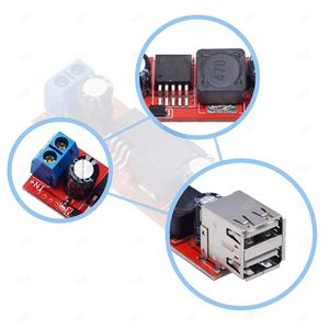 Chargeur de voiture double USB DC-DC abaisseur de tension 6-40V vers 5V 3A - Product Image 5