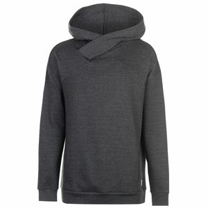 Sweat à capuche surdimensionné en coton mélangé français éponge épais pour hommes, épaule tombante, logo 3D, broderie, sweat-shirt blanc épais pour - Product Image 1