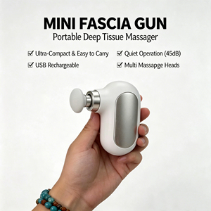 Masseur électrique portable pour le corps et le visage, mini pistolet de <span class=keywords><strong>massage</strong></span> musculaire, pistolet de <span class=keywords><strong>massage</strong></span> fascia - Product Image 2