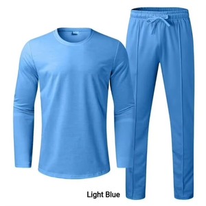 Conjunto de chándal de entrenamiento para hombre, ropa deportiva de gran tamaño, verano, alta calidad, venta al por mayor, logotipo personalizado - Product Image 3
