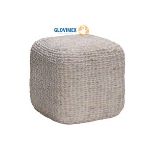 Hot Top Product Seagrass Agua Jacinto Otomano Silla Puf de Rangement Personalizar Tamaño Color Dormitorio Muebles para el hogar - Product Image 1