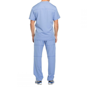 Uniformes médicaux anti-rides haut de gamme OEM personnalisable clinique dentaire dentiste uniforme toile vente en gros médecin de l'hôpital haut de gamme - Product Image 4