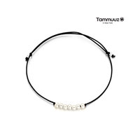 Accessoires de mode très vendus, perles en argent sterling Tammuuz, bracelet coréen tendance pour un usage quotidien, unisexe, longueur réglable