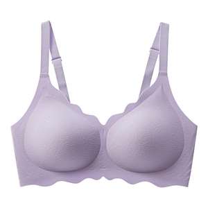 Soutien-gorge de maintien sans fil personnalisé avec bretelles réglables pour femmes corpulentes, soutien-gorge de mise en forme, impression numérique pour adultes - Product Image 4