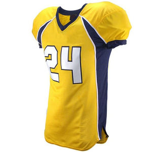 Uniformes de Fútbol Americano Personalizados de Alta Calidad, Transpirables, de Secado Rápido, Mangas Cortas, Spandex/Poliéster, Unisex para Adultos, en Venta - Product Image 2