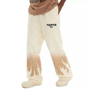 Pantalones de hombre de algodón polar, transpirables, cálidos, de tela suave y afelpada, textura flexible, ideales para gimnasio, jogging y estilo de vida informal. - Product Image 6