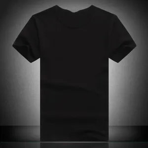 2025 Latest Customised Men's Hip Hop Style Regular Fit Short Sleeve <b>Tshirt</b> 100% Cotton Breathable Eco-Friendly Quick Dry Knitted - Product Image 5