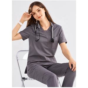 Uniformes médicos uniformes médicos de enfermera uniformes médicos uniformes de enfermera unisex conjunto médico - Product Image 2