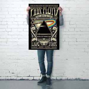 Póster de Pink Floyd, decoración de pared de estilo moderno para Radio City Music Hall, Nueva York - Product Image 2