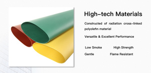 WWC 1 كيلو فولت 10 كيلو فولت 20 كيلو فولت 35 كيلو فولت أنبوب انكماش حراري أخضر أحمر أسود جودة عالية النحاس شريط حافلة أنبوب - Product Image 4