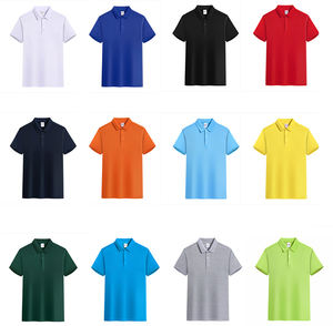 เสื้อยืดโปโลสำหรับผู้ชายขนาดใหญ่พิเศษผ้าคอตตอน210gsm ขนาดใหญ่เสื้อโปโลคุณภาพสูงออกแบบได้เองเสื้อยืดโมดาสำหรับผู้ชายจัดส่งแบบ DP - Product Image 3