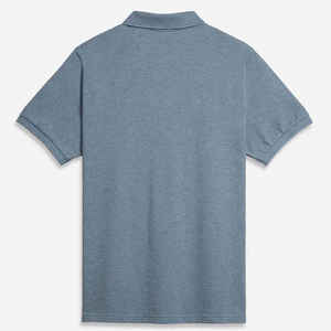 Venta al por mayor de camisetas polo de talla grande para hombre con logotipo personalizado de tela de algodón de manga corta Polo informal Proveedor - Product Image 2