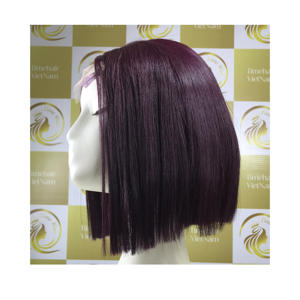 วิกผมแท้จากเวียดนามสีเบอร์กันดี - Product Image 4