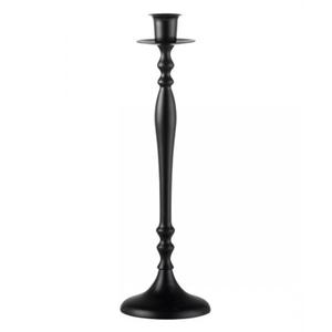 Candelabros cónicos negros de metal, candelabros de luz de té para el hogar y la boda, decoración navideña - Product Image 1