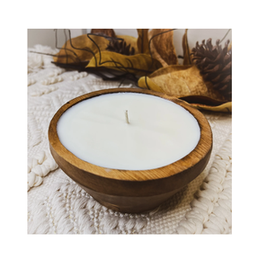 Cuencos de masa de madera más exigentes Cuencos de masa para hacer velas Vela de soja Decoración de cuencos de velas de madera - Product Image 1