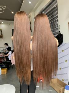 Extensiones de Cabello Remy Vietnamita de Color Natural, Doble Trama a Máquina, Peluca Lisa HD Transparente - Product Image 1