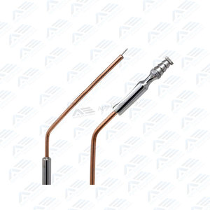 Tube d'aspiration Frazier en acier inoxydable, instrument de chirurgie ORL et neurochirurgicale pour interventions sinusales, outil d'aspiration médicale de précision - Product Image 3