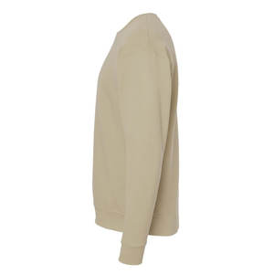 Sudadera holgada con cuello redondo de color sólido para hombre con logotipo personalizado y sudaderas informales lisas de algodón 100% para hombre, sudadera lisa con cuello redondo - Product Image 5