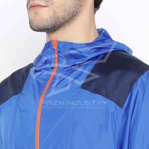<b>Men</b> <b>Waterproof</b> Rain <b>Jacket</b> Hooded Breathable <b>Lightweight</b> Windbreaker Outwear <b>Men's</b> <b>Jackets</b> - Product Image 5
