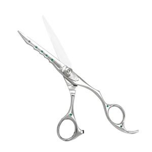 Ciseaux de coiffure professionnels de haute qualité en acier inoxydable, fabrication privée, fabriqués au Pakistan - Product Image 1