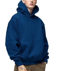 Sweat à capuche en tricot imprimé vert 100% coton unisexe Streetwear conception personnalisée OEM fabrication impression numérique doublé - Product Image 5