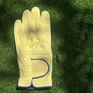 Best-seller Gants de golf en cuir Cabretta de qualité supérieure pour gaucher avec logo personnalisé en peau de mouton de qualité élégante Applicabilité sportive - Product Image 3