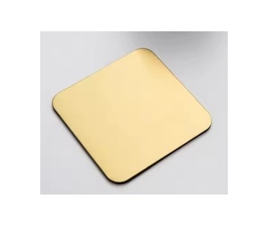 Premium Brass Round <b>Drink</b> <b>Coasters</b> Personalized Branding for Corporate Gifts Restaurant <b>Drink</b> <b>Coasters</b> - Product Image 1