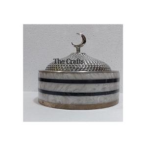 Olla de madera y fregona para servir, olla caliente con forma redonda para servir comida, cazuela, olla para utensilios de cocina - Product Image 4