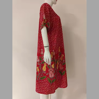 Vestido Batik informal para mujer, vestido tradicional indonesio, cómodo de usar a diario