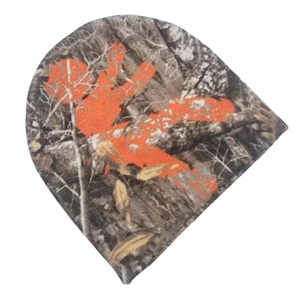 Street Wear Beanie Caps Sublimación Real Tree Camo Knit Beanie Impresión personalizada Sin puños Knitted Skull Cap Bonnet Toque Hat - Product Image 3