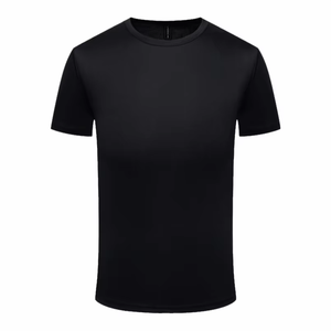 10 couleurs séchage rapide col rond T-shirt personnalisé imprimé brodé Logo sport Fitness haut à manches courtes chemise de course 4xl - Product Image 5