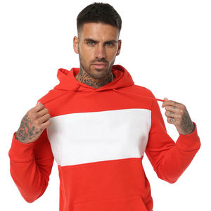 Sweat à capuche unisexe avec blocage de couleur néon et poche kangourou pour une déclaration audacieuse et lumineuse - Product Image 4