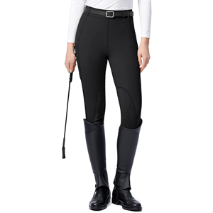 Mallas de montar a caballo de alta calidad personalizadas, pantalones de montar para mujer, pantalones de compresión ecuestres de cintura alta, Pantalones - Product Image 1