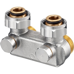Válvula Angular con Función de Cierre y Conexión en Ángulo de 50 mm para Conexión Hembra de 3/4" x Macho de 3/4" - Product Image 1