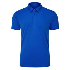 Polo de golf pour homme en coton 100% OEM, coupe ajustée, été 2025, vente en gros, t-shirts vierges en coton 100% - Product Image 2