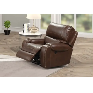 AMERICAN COLLECTION <b>LEATHER</b> AIR POWER MOTION <b>RECLINER</b> <b>CHAIR</b> - Product Image 1