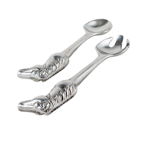 Couverts plaqués argent cuillères fourchettes poignée en métal ensemble de couverts décoratifs services de restauration pour la maison hôtel et restaurant - Product Image 4