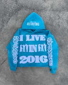 Fabricante personalizado a granel Streetwear Heavyweight 500gsm Vintage Distressed DTG Impresión digital Stone Acid Washed Hoodie para hombres - Product Image 6