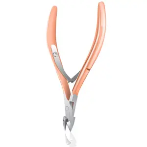 Process Upgraded Pearl Chromium <b>Nail</b> Nippers Curved Handle Cuticle <b>Nail</b> Nippers Fast Shipping <b>Nail</b> <b>Tools</b> - Product Image 5