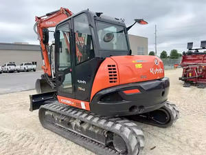 Utilisé pour la mini-pelle KX080-4 Kubota Poids de fonctionnement de 6 tonnes Roulement de moteur de clé de pelle sur chenilles hydraulique en bon état - Product Image 4