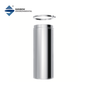Tuyau de cheminée en acier inoxydable à double paroi isolé thermiquement Rainbow 6'' avec garantie de 5 ans pour les poêles à <span class=keywords><strong>bois</strong></span> <span class=keywords><strong>et</strong></span> les cheminées à gaz - Product Image 2