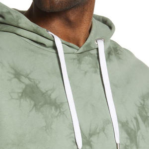 Commande en gros bon marché, sweat à capuche en tissu souple, vêtements de sport en plein air, sweats à capuche de couleur unie, pull à capuche avec cordon de serrage - Product Image 2