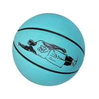 Mini Baloncesto de 7 Pulgadas, Tamaño 3, para Interiores y Exteriores, Fiestas en la Piscina, Aros Pequeños, Alta Calidad, PU/PVC/Cuero/Goma