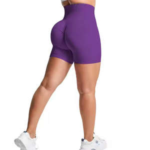 Custom Gym Sport Fitness Workout Yoga Shorts Workout Casual Yoga Shorts para Mujeres Athletic Gym Shorts - Product Image 2